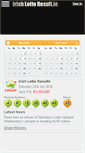 Mobile Screenshot of irishlottoresults.ie